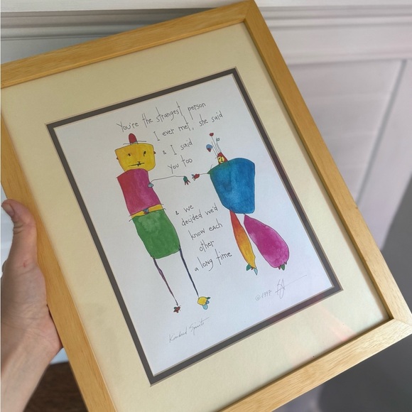 Kindred Spirits Brian Andreas signed print 1997 - Picture 10 of 10